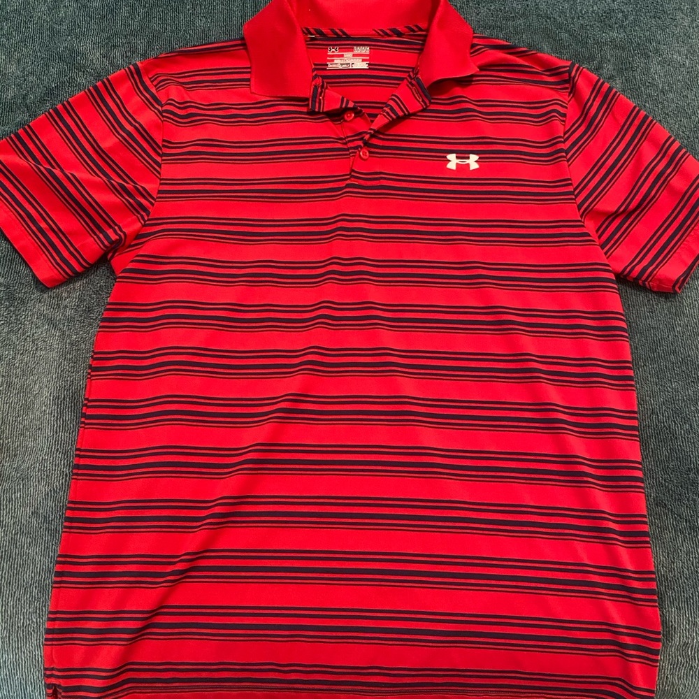 Under armour men’s short sleeved collared shirt